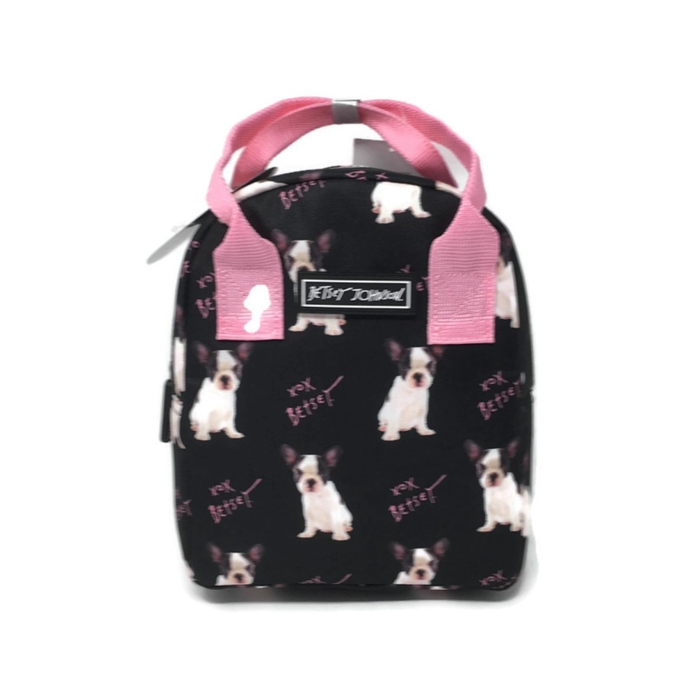 Betsey Johnson I French Bulldog Lunch Tote